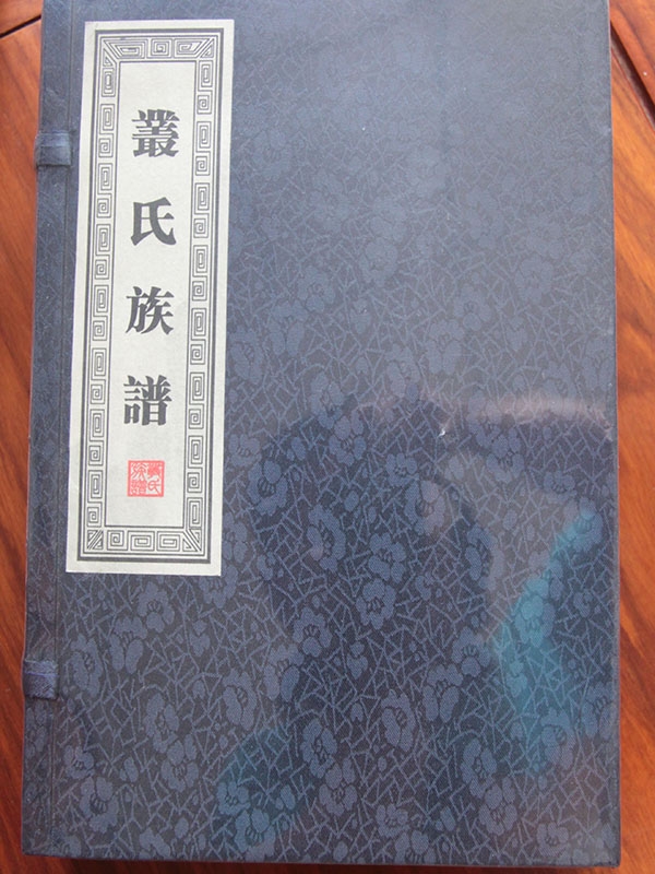 丛氏族谱